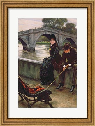 Framed Richmond Bridge, c.1878 Print