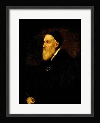 Framed Self Portrait, c.1560 Print