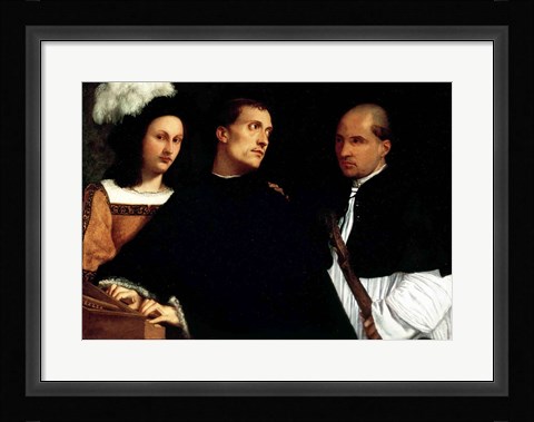 Framed Interrupted Concert Print