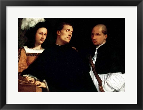 Framed Interrupted Concert Print