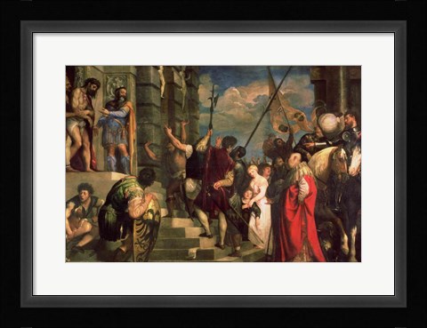 Framed Ecce Homo, 1543 Print