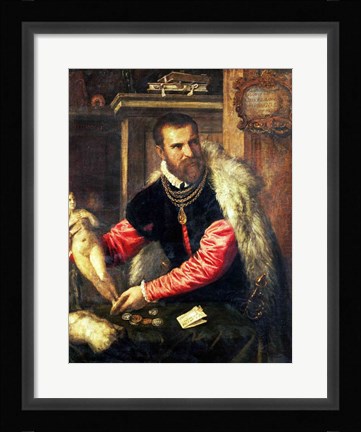 Framed Jacopo Strada Print