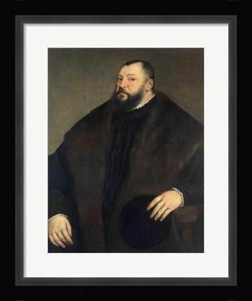 Framed Elector Johann Freidrich ven Sachsen Print