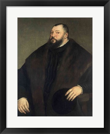 Framed Elector Johann Freidrich ven Sachsen Print