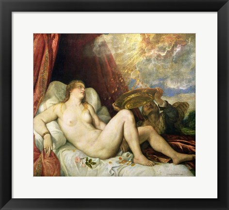 Framed Danae Print