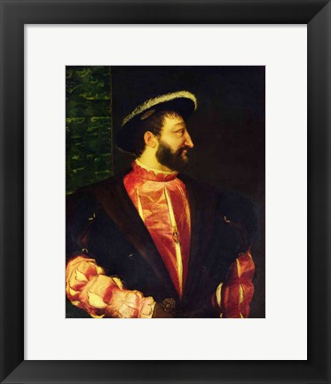 Framed Portrait of Francis Print