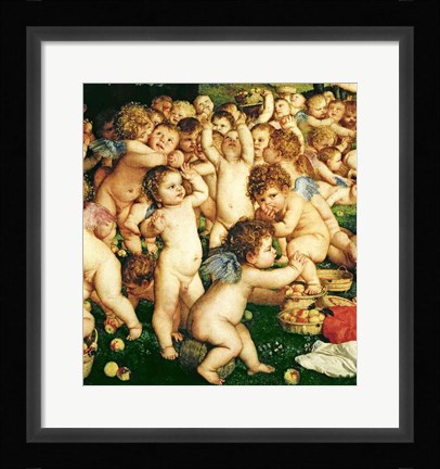 Framed Worship of Venus, 1519 Print