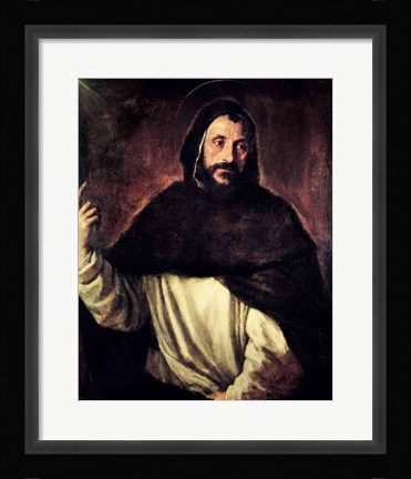 Framed St. Dominic Print