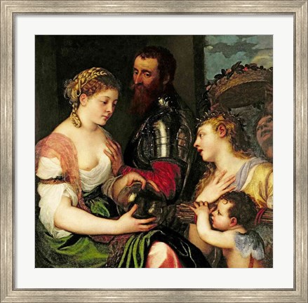 Framed Allegory of Married Life Print