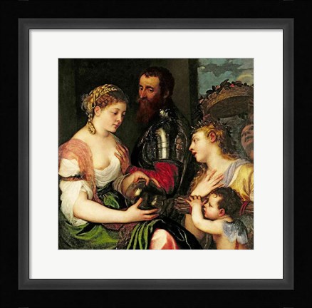 Framed Allegory of Married Life Print