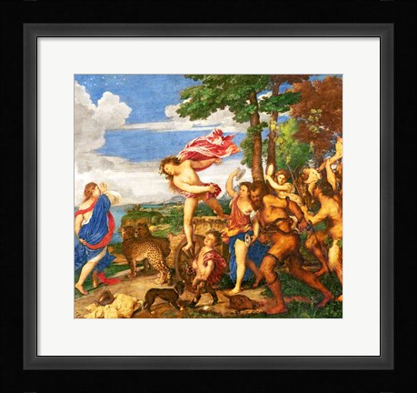 Framed Bacchus and Ariadne Print