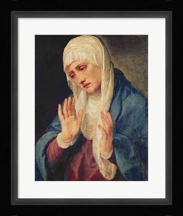 Framed Mater Dolorosa, 1555 Print
