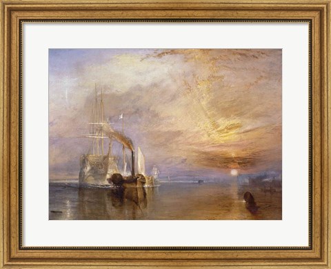Framed Fighting Temeraire Print