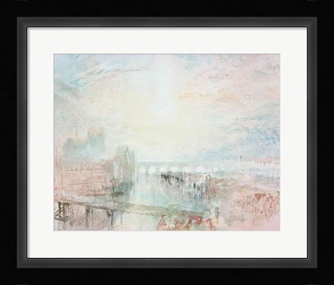 Framed View of Lyons Print