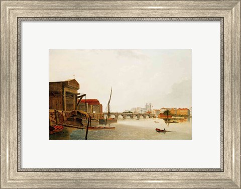 Framed Westminster Bridge Print