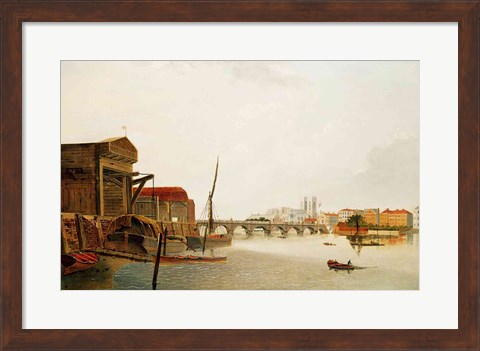 Framed Westminster Bridge Print