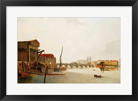 Framed Westminster Bridge Print