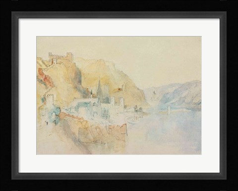 Framed On The Rhine Print