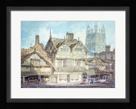 Framed Wrexham, Denbighshire Print