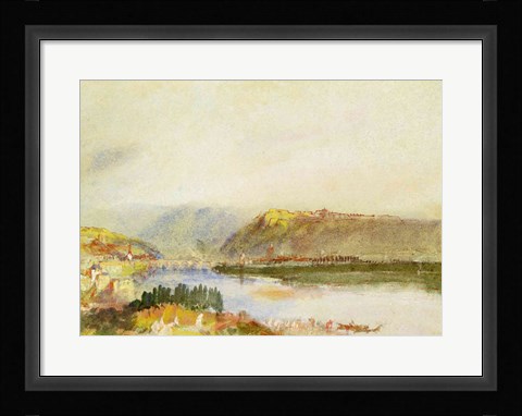 Framed Givet from the North Print