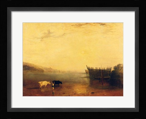 Framed Teignmouth Harbour Print