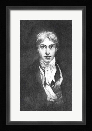 Framed Self portrait, 1798 Print