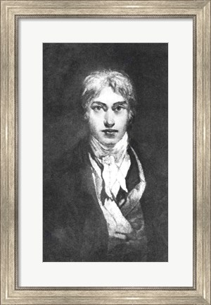 Framed Self portrait, 1798 Print