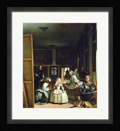 Framed Las Meninas Print
