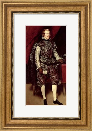Framed Philip IV Print