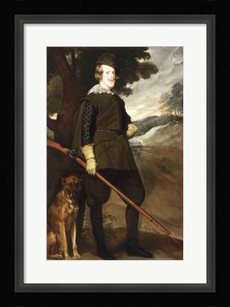 Framed Philip IV King of Spain Print