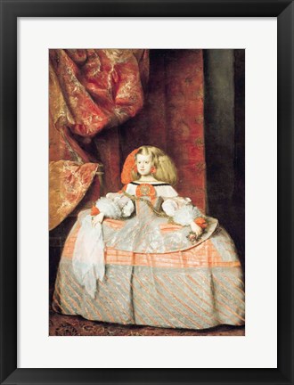 Framed Infanta Maria Marguerita Print