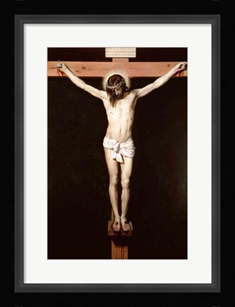 Framed Christ on the Cross, c.1630 Print