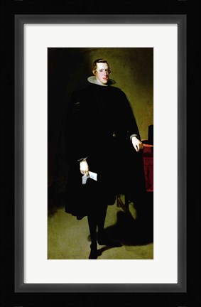 Framed Philip IV of Spain Print