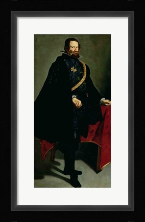 Framed Don Gaspar de Guzman Print