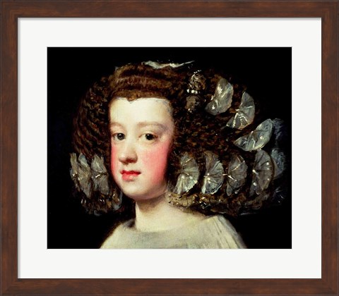 Framed Infanta Maria Theresa Print