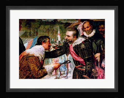 Framed Surrender of Breda Print