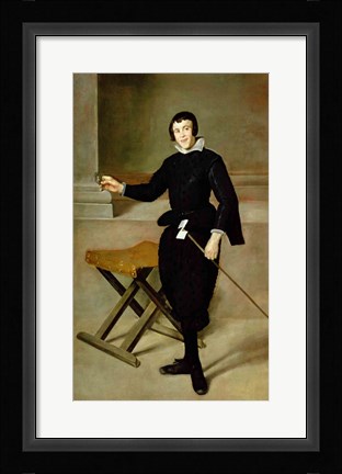 Framed Buffoon Juan de Calabazas Print