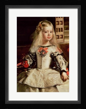 Framed Las Meninas or The Family of Philip IV, c.1656 Print
