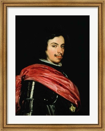Framed Portrait of Francesco I d&#39;Este Print