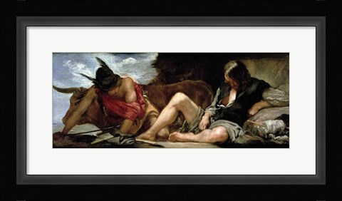 Framed Mercury and Argus, c.1659 Print