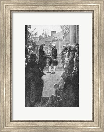 Framed Inauguration Print
