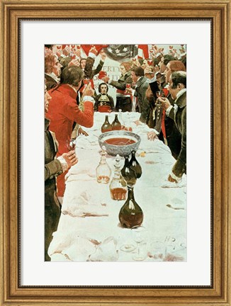 Framed Banquet to Genet Print