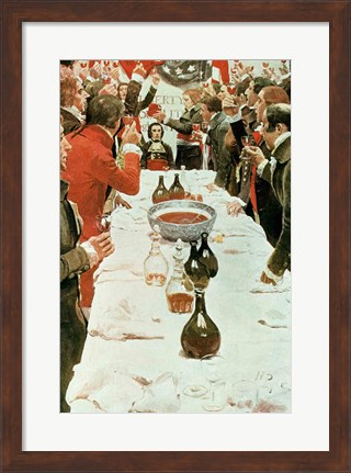 Framed Banquet to Genet Print