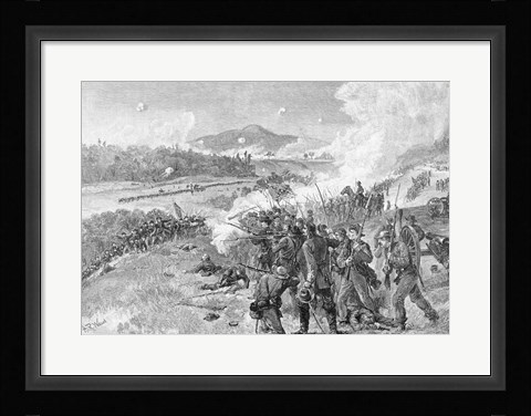 Framed Battle of Resaca, Georgia, May 14th 1864 Print