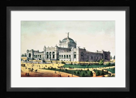 Framed Grand United States Centennial Exhibition, Fairmount Park, Philadelphia, 1876 Print