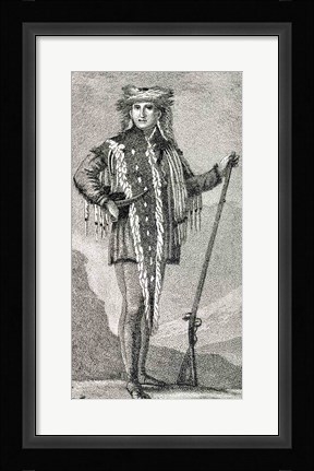 Framed Portrait of Meriwether Lewis Print