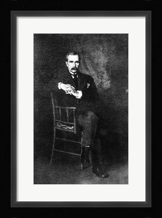 Framed John Davison Rockefeller Print