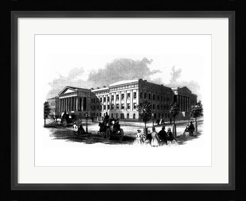 Framed Patent Office Print