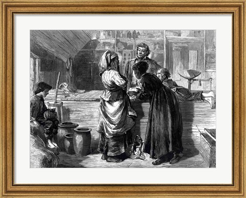 Framed Interior of a Country Store Print