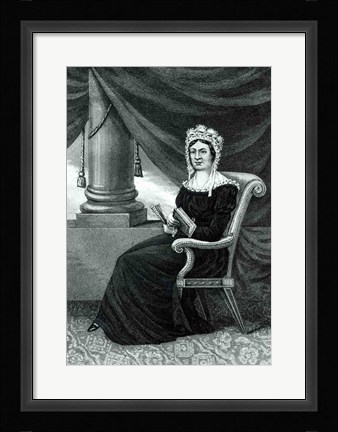 Framed Mrs Rachel Jackson Print